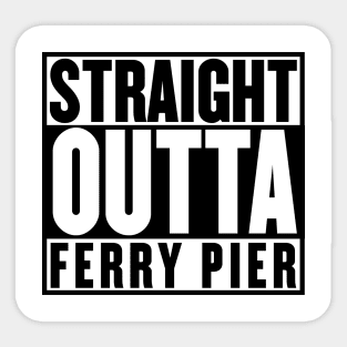 Ferry Pier Player Unknown t-shirt Sticker